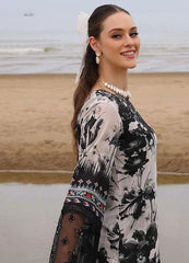 Luxury Digital Elegance with Chiffon Grace & Organza Embroidery