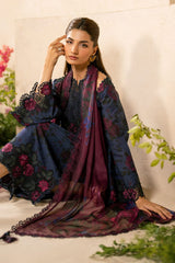 Luxury Digital Elegance with Chiffon Grace & Organza Embroidery