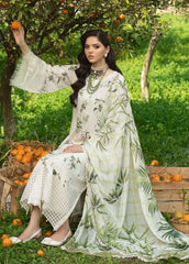 Timeless Digital Charm – Graceful Prints with Organza Embroidery